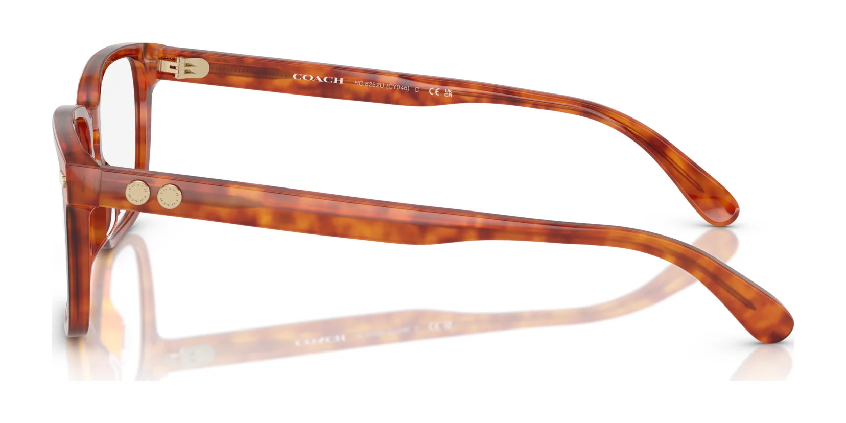 Coach CY046 HC6252U Eyeglasses | Size 55