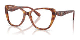 Coach HC6255U Eyeglasses Caramel Tortoise