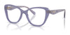 Coach HC6255U Eyeglasses | Size 51 / Milky Lavender №5864