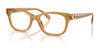 Coach HC6257F Eyeglasses | Size 55 / Milky Amber №5774