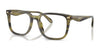 Coach HC6276U Eyeglasses | Size 54 / Striped Olive №5907
