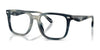 Coach HC6276U Eyeglasses | Size 54 / Striated Blue №5909