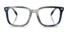 Coach HC6276U Eyeglasses | Size 54 / Striated Blue №5909