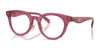Coach HC6280D Eyeglasses | Size 48 / Transparent Burgundy №5824