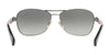 Coach L038 CAROLINE HC7012 Sunglasses | Size 56 / Silver / Grey Gradient (2N 26%) №910211