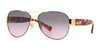 Coach L138 HC7059 Sunglasses | Size 58 / Purple/Gold / Grey Purple Gradient (2N 20%) №924890