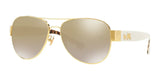 Coach L138 HC7059 Sunglasses Gold / Gold Flash Gradient