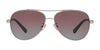 Coach L1636 HC7072B Sunglasses | Size 59 / Silver/Black №901562 / Burgundy Gradient Polar (3P 16.5%)