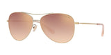 Coach L1013 HC7079 Sunglasses Light Gold / Rose Gold Gradient Flash