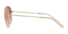 Coach L1013 HC7079 Sunglasses | Size 58 / Light Gold / Rose Gold Gradient Flash (2N 28.9%) №90056F