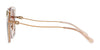 Coach L1081 HC7101B Sunglasses | Size 53 / Rose Gold/Transparent Pink / Pink Gradient (2N 30%) №933113
