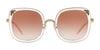 Coach L1081 HC7101B Sunglasses | Size 53 / Rose Gold/Transparent Pink / Pink Gradient (2N 30%) №933113