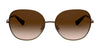 Coach L1111 HC7108 Sunglasses | Size 57 / Brown/Gold №933913 / Brown Rose Gradient (3N 16%)