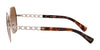 Coach L1130 HC7112 Sunglasses | Size 56 / Rose Gold / Brown Rose Gradient (2N 25.6%) №933113