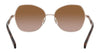Coach L1130 HC7112 Sunglasses | Size 56 / Rose Gold / Brown Rose Gradient (2N 25.6%) №933113