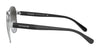 Coach L1152 HC7115 Sunglasses | Size 59 / Silver / Dark Grey Gradient (3N 15.6%) №90018G