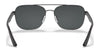 Coach C2099 HC7122 Sunglasses | Size 58 / Matte Black №938081 / Dark Grey (Polarized) (3P 10%)
