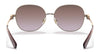 Coach C3444 HC7123 Sunglasses | Size 57 / Rose Gold №933194 / Violet Gradient Flash (2N 25.0%)