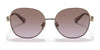Coach C3444 HC7123 Sunglasses | Size 57 / Rose Gold №933194 / Violet Gradient Flash (2N 25.0%)