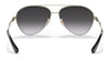Coach C3447 HC7124 Sunglasses | Size 59 / Shiny Light Gold / Grey Gradient (3N 13.2%) №90058G