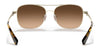Coach C6177 HC7127 Sunglasses | Size 56 / Shiny Light Gold / Brown Gradient (3N 13.6%) №900574