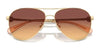 Coach C6178 HC7128 Sunglasses | Size 58 / Shiny Rose Gold / Brown Pink Gradient (2N 23.8%) №9331U8