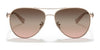 Coach C6178 HC7128 Sunglasses | Size 58 / Shiny Rose Gold / Brown Pink Gradient (2N 23.8%) №9331U8