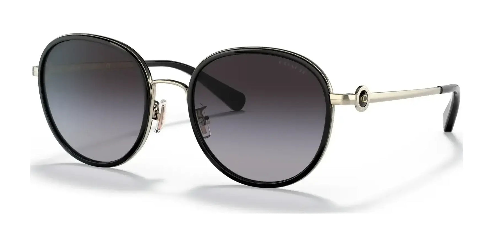 Coach C6179 HC7129 Sunglasses Black / Grey Gradient