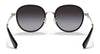Coach C6179 HC7129 Sunglasses | Size 54 / Black / Grey Gradient (3N 13%) №50028G