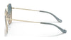 Coach C7998 HC7132 Sunglasses | Size 58 / Shiny Light Gold / Brown Gradient (3N 13.6%) №900574