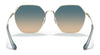 Coach C7998 HC7132 Sunglasses | Size 58 / Shiny Light Gold / Brown Gradient (3N 13.6%) №900574