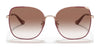 Coach C7997 HC7133 Sunglasses | Size 57 / Shiny Light Gold / Blue Yellow Gradient (2N 30%) №900579