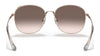 Coach C7996 HC7134 Sunglasses | Size 57 / Shiny Rose Gold / Silver Pink Gradient (2N 37.5%) №93318Z