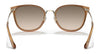 Coach C7999 HC7135 Sunglasses | Size 54 / Light Gold/Brown / Light Brown Grey Gradient (2N 24.5%) №565413