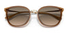 Coach C7999 HC7135 Sunglasses | Size 54 / Light Gold/Brown / Light Brown Grey Gradient (2N 24.5%) №565413