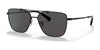 Coach C8004 HC7137 Sunglasses | Size 57 / Matte Black №900387 / Dark Grey Solid (3N 9.9%)