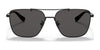 Coach C8004 HC7137 Sunglasses | Size 57 / Matte Black №900387 / Dark Grey Solid (3N 9.9%)
