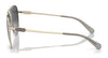 Coach CD474 HC7140 Sunglasses | Size 61 / Shiny Light Gold / Grey Gradient (3N 15.2%) №90058G