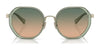 Coach CD477 HC7141 Sunglasses | Size 54 / Transparent Amber / Blue Purple Gradient (2N 27.2%) №93318H