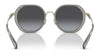 Coach CD477 HC7141 Sunglasses | Size 54 / Transparent Amber / Blue Purple Gradient (2N 27.2%) №93318H