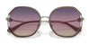 Coach CD452 HC7144BD Sunglasses | Size 59 / Light Gold/Pink / Purple Gradient (2N 39.7%) №9413U6