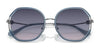Coach CD452 HC7144BD Sunglasses | Size 59 / Light Gold/Pink / Purple Gradient (2N 39.7%) №9413U6
