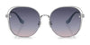 Coach CD453 HC7145BD Sunglasses | Size 60 / Shiny Light Gold №900513 / Brown Gradient (2N 30%)