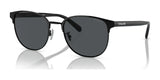 Coach CH578 HC7148 Sunglasses Shiny Black / Grey Solid