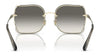 Coach CH574 HC7150D Sunglasses | Size 60 / Shiny Rose Gold / Purple Pink Peach Gradient (2N 39.7%) №9331U6