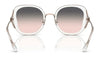 Coach CK483 HC7153B Sunglasses | Size 54 / Transparent Blue / Blue Yellow Gradient (2N 30%) №57664M