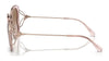 Coach CK483 HC7153B Sunglasses | Size 54 / Transparent Blue / Blue Yellow Gradient (2N 30%) №57664M