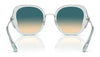 Coach CK483 HC7153B Sunglasses | Size 54 / Transparent Blue / Blue Yellow Gradient (2N 30%) №57664M