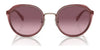 Coach CL924 HC7154 Sunglasses | Size 52 / Transparent Berry / Berry Gradient (2N 20.3%) №93318D