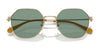Coach CL915 HC7155 Sunglasses | Size 54 / Antique Gold / Wine (3N 12.7%) №933375